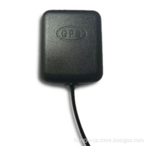 GPS Active Antenna, 28dBi LNA Gain, with RHCP Polarization and Magnetic or Adhesive Mounting